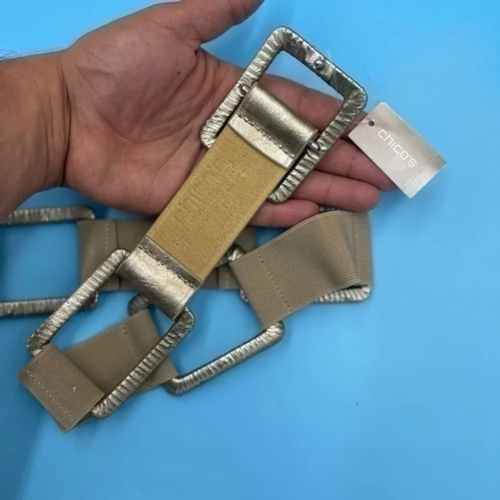 NWT CHICO’s Genuine Leather Belt